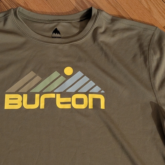 Burton Green Short Sleeve Tee - Picture 2 of 3